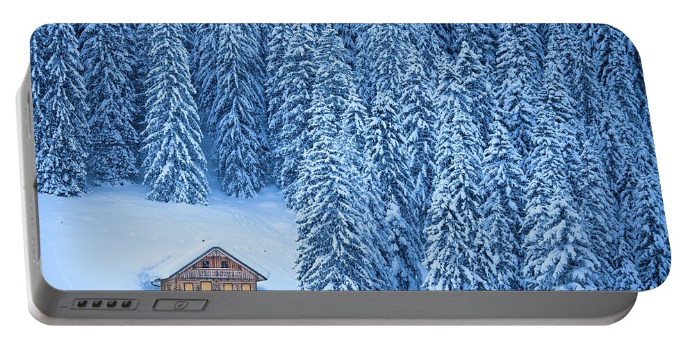 Alpine Portable Battery Charger featuring the photograph Winter Escape by JR Photography