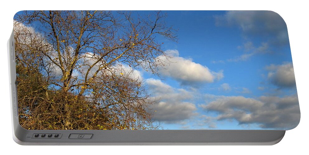 Winter Skies And Things Portable Battery Charger featuring the photograph Winter Sky by Richard Thomas