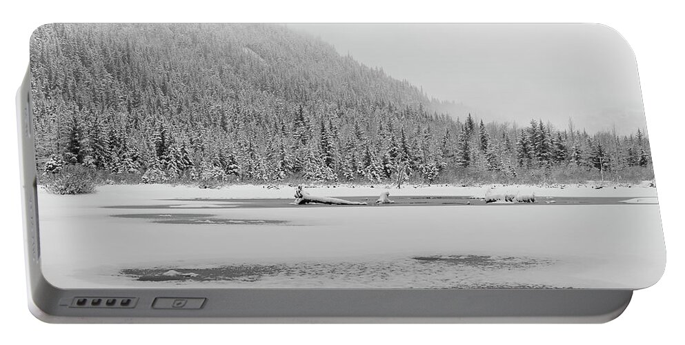 Alaska Portable Battery Charger featuring the photograph Winter Snow by Scott Slone