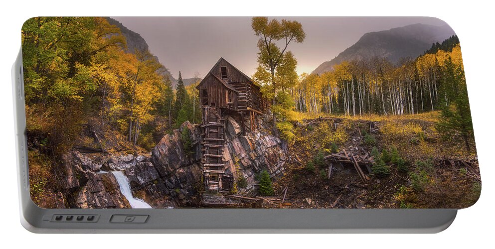 Colorado Portable Battery Charger featuring the photograph Winter's Coming by Darren White