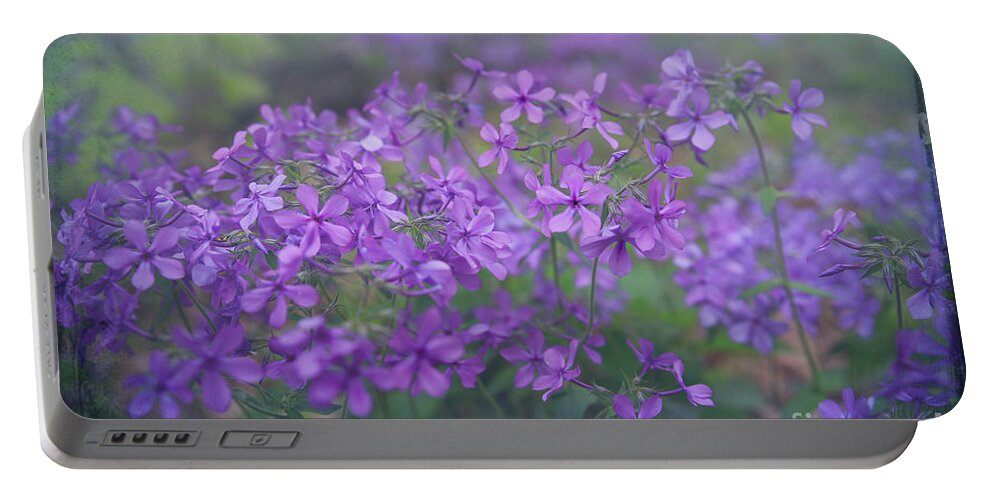 Sweet William Portable Battery Charger featuring the photograph Woodland Secrets by Lynn Sprowl
