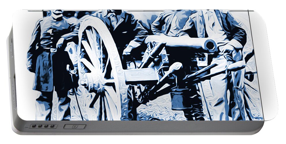 Yankees Portable Battery Charger featuring the digital art Yankees by Greg Joens