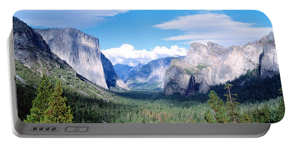 Photography Portable Battery Charger featuring the photograph Yosemite National Park, California, Usa by Panoramic Images