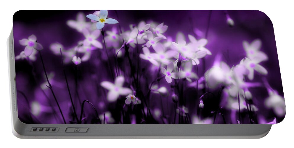 Wildflowers Portable Battery Charger featuring the photograph Your Not Alone by Mike Eingle