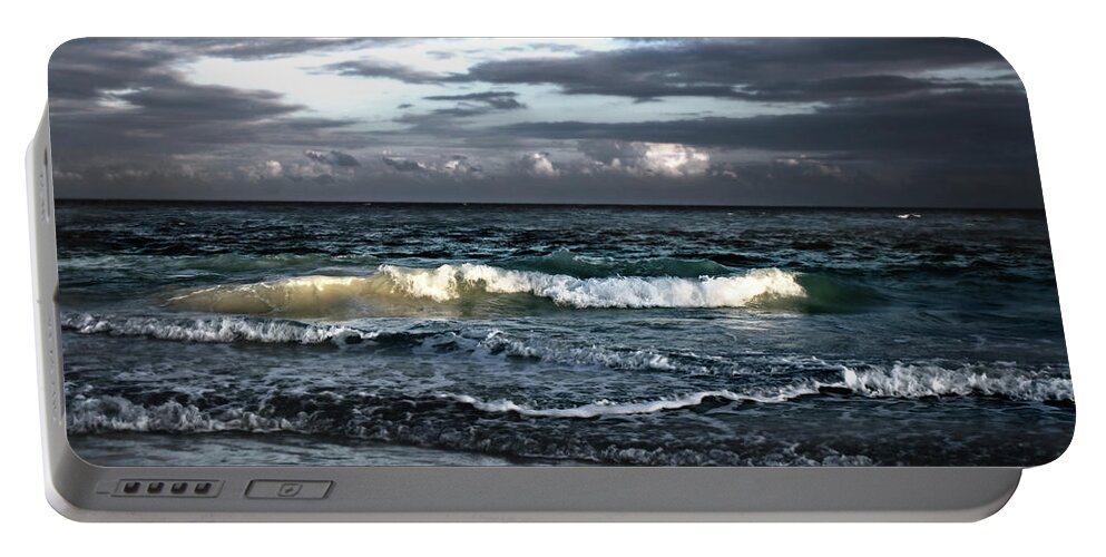 Tulum Beach Portable Battery Charger featuring the photograph Zamas Beach #11 by David Chasey