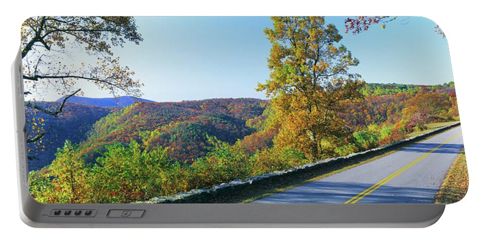 Photography Portable Battery Charger featuring the photograph Blue Ridge Parkway, North Carolina, Usa #1 by Panoramic Images