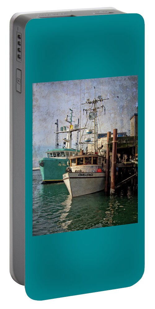 Newport Portable Battery Charger featuring the photograph Challenge #1 by Thom Zehrfeld