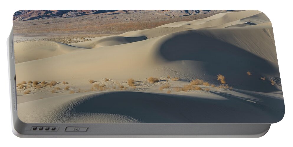 Jeff Foott Portable Battery Charger featuring the photograph Euraka Dunes In Death Valley #1 by Jeff Foott