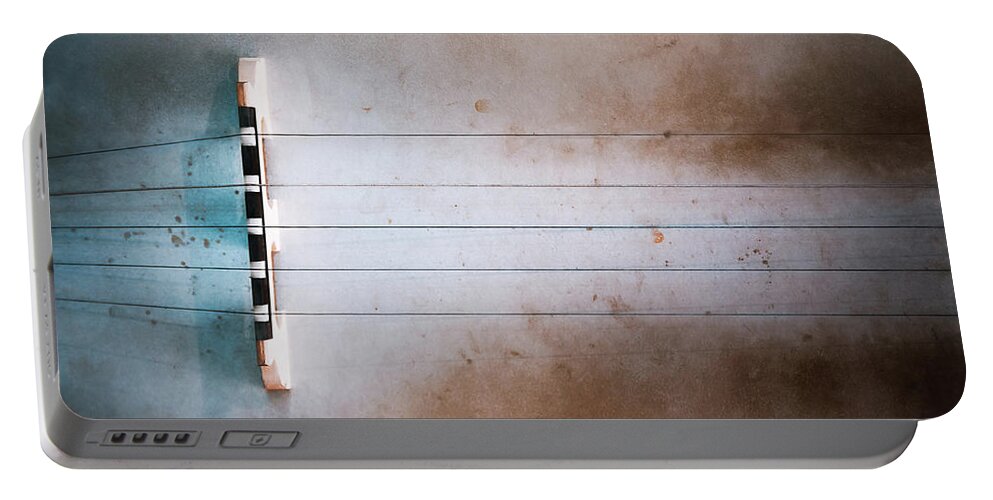 Strings Portable Battery Charger featuring the photograph Five String Banjo by Scott Norris