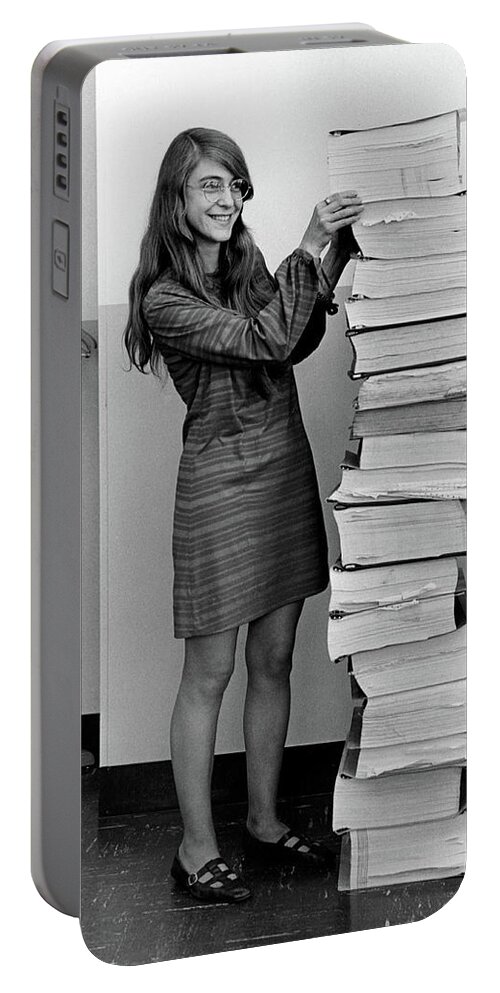 1969 Portable Battery Charger featuring the photograph Margaret Hamilton, American Computer #2 by Science Source