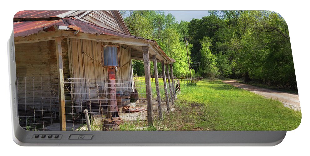 Country Store Portable Battery Charger featuring the photograph Old Country Store - Rodney by Susan Rissi Tregoning