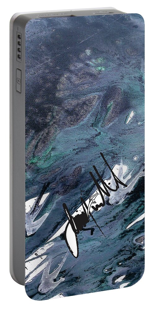 Portable Battery Charger featuring the digital art Overcast by Jimmy Williams