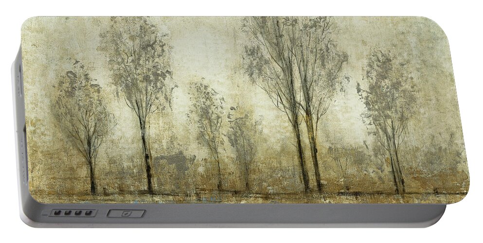 Landscapes Portable Battery Charger featuring the painting Quiet Nature IIi by Tim Otoole
