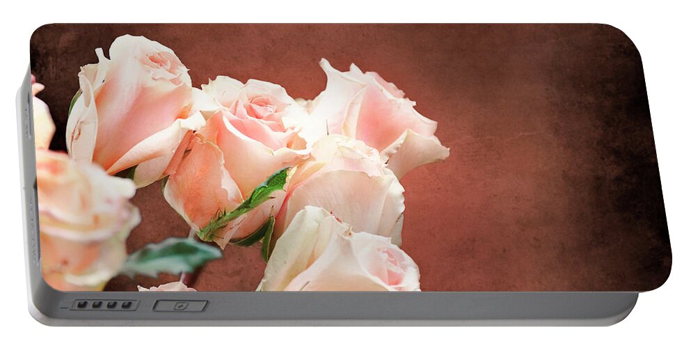 Flower Portable Battery Charger featuring the photograph Roses Bouquet #1 by Jelena Jovanovic