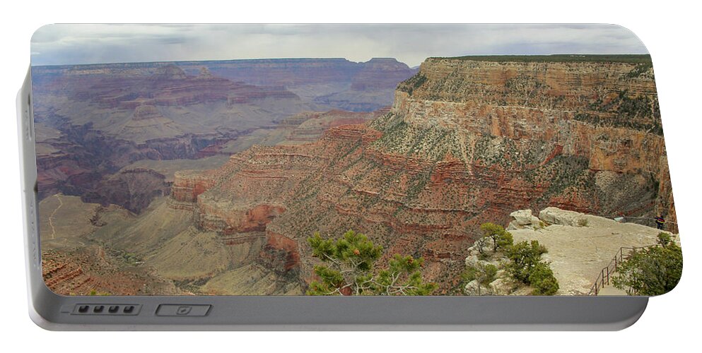 Grand Canyon Portable Battery Charger featuring the photograph South Rim of the Grand Canyon #1 by Laura Smith