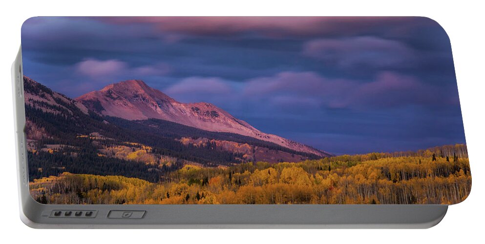 America Portable Battery Charger featuring the photograph The Whisper Of Clouds #1 by John De Bord