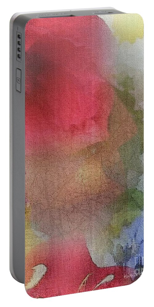 Photography Portable Battery Charger featuring the digital art Thinking of Summer Days by Kathie Chicoine