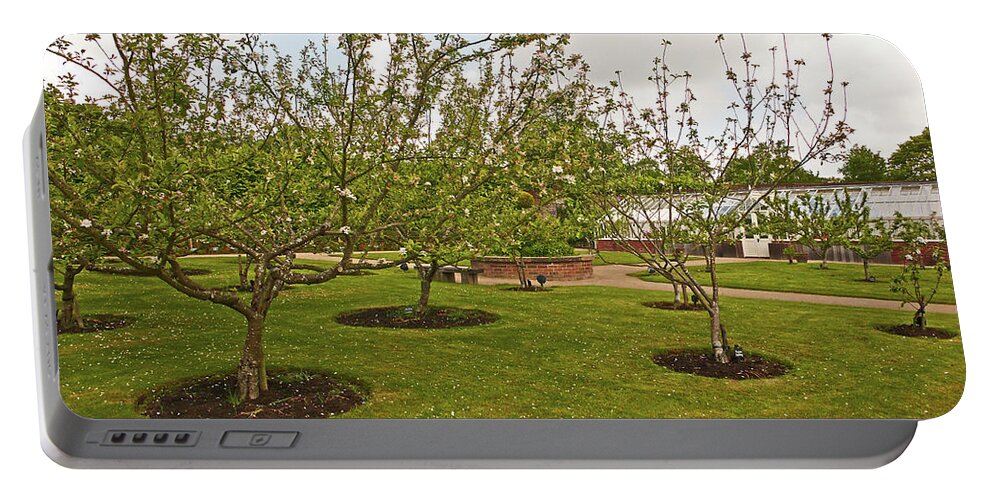 Chorley Portable Battery Charger featuring the photograph 11/05/19 CHORLEY. Astley Hall. Walled Garden. The Orchard. by Lachlan Main