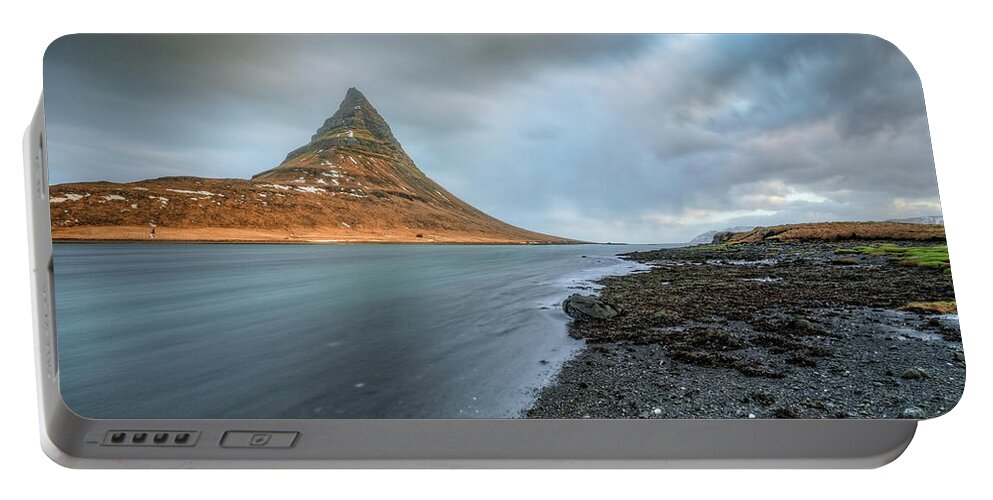 Kirkjufell Portable Battery Charger featuring the photograph Kirkjufell - Iceland #14 by Joana Kruse