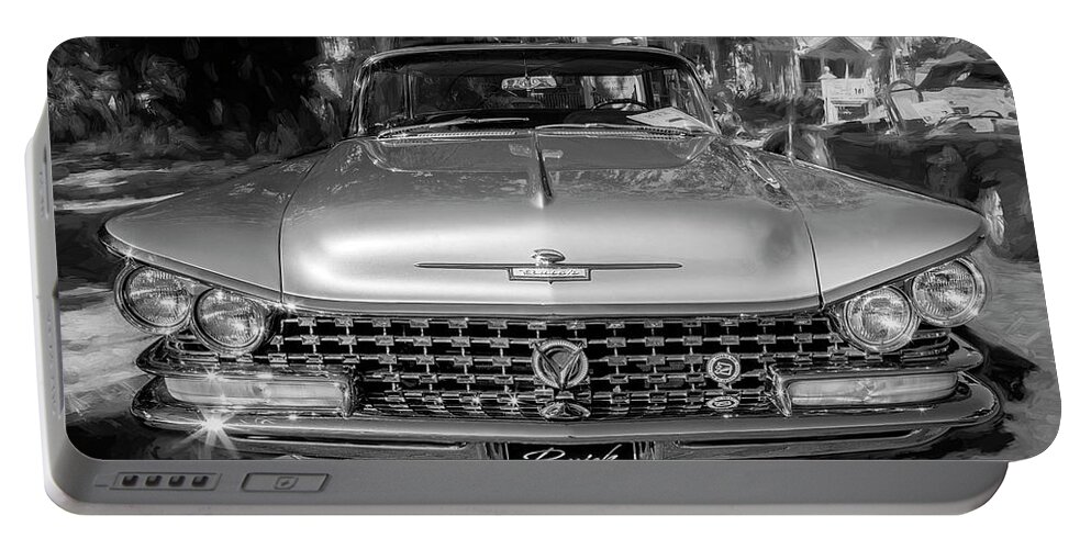 1959 Buick Electra 225 Portable Battery Charger featuring the photograph 1959 Buick Electra 225 015 by Rich Franco