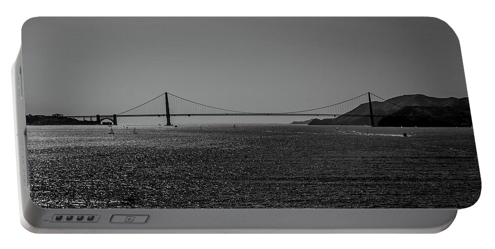 Golden Gate Bridge Portable Battery Charger featuring the photograph Golden Gate Bridge by Stuart Manning