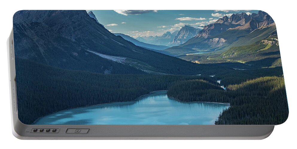 Alberta Portable Battery Charger featuring the photograph Gorgeous Peyto Lake #2 by Andy Konieczny