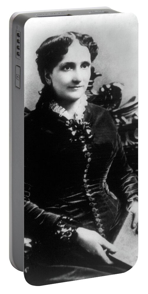 1880s Portable Battery Charger featuring the photograph Mary Baker Eddy, Founder Of Christian by Science Source