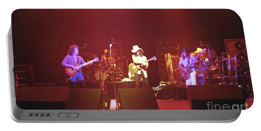 The Allman Brothers Band Portable Battery Charger featuring the photograph The Allman Brothers Band #4 by Bill O'Leary