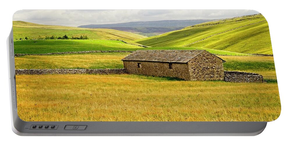 Yorkshire Dales Portable Battery Charger featuring the photograph Yorkshire Dales Landscape #2 by Martyn Arnold