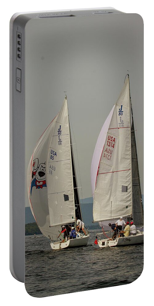 2019 J80 North American Championships Portable Battery Charger featuring the photograph 2019 J80 North American Championships #288 by Benjamin Dahl