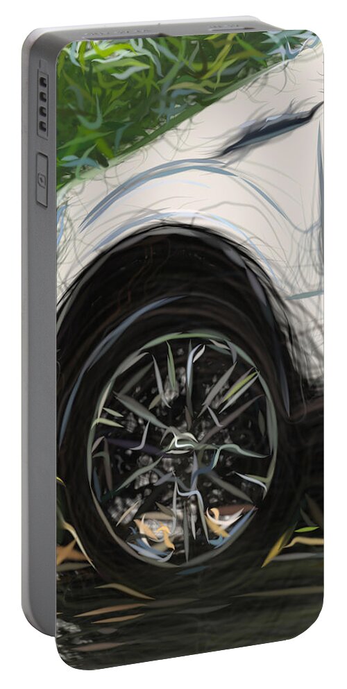 Ford Portable Battery Charger featuring the digital art Ford F 150 Drawing #4 by CarsToon Concept