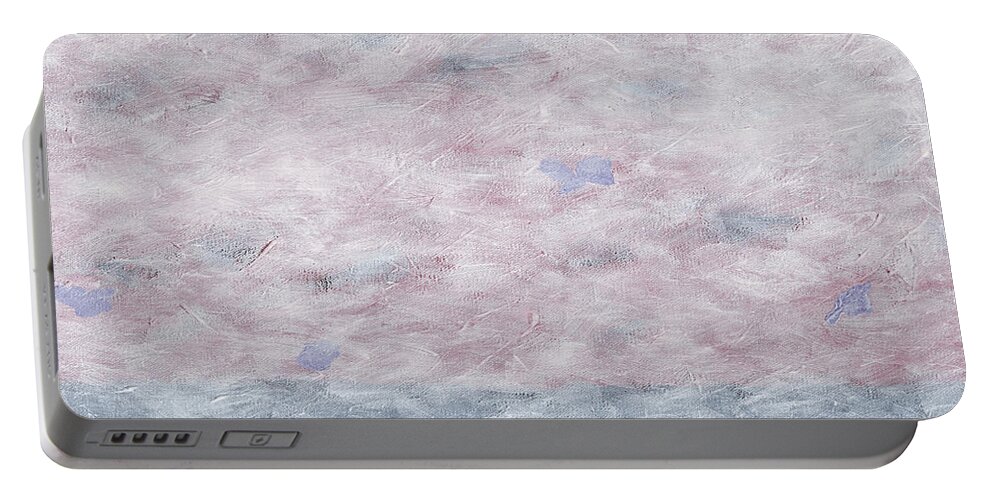 Art Portable Battery Charger featuring the painting 40x40 Impressionist Painting 1of2 by Gordon Punt