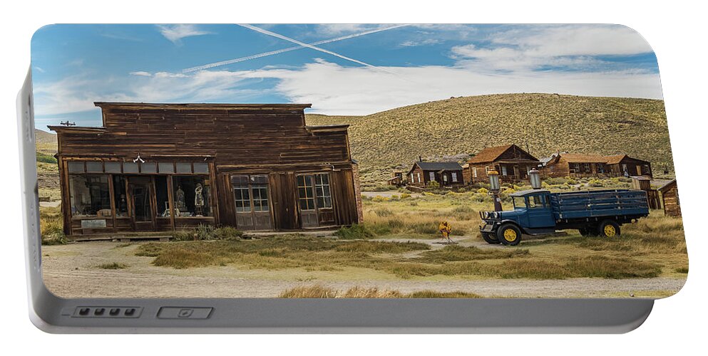 Bodie Portable Battery Charger featuring the photograph Bodie California #5 by Mike Ronnebeck