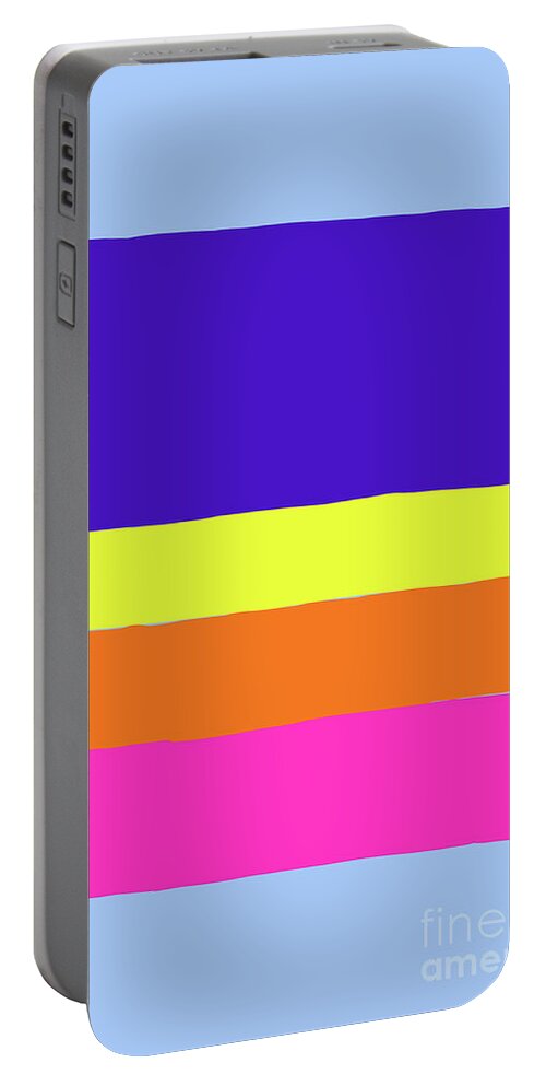  Portable Battery Charger featuring the digital art 9-6-2019a by Walter Paul Bebirian