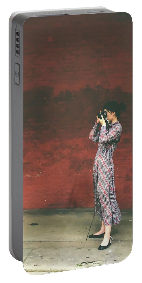 Woman Portable Battery Charger featuring the photograph A Womans Point of View by Jim Cook
