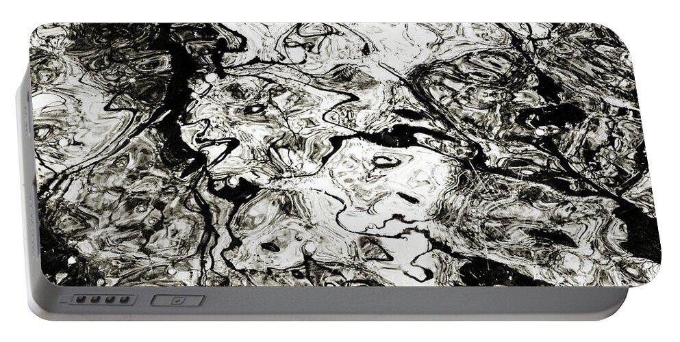 Abstract Expressionism Portable Battery Charger featuring the photograph Abstract Expressionism in Nature by Marilyn Hunt