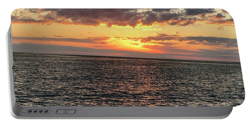 Beach Portable Battery Charger featuring the photograph After the Sun Sets Captiva Island Florida 2019 by Shelly Tschupp
