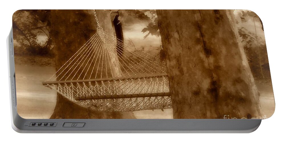 Hammock Portable Battery Charger featuring the photograph Ain't Nothin' Like A Summer Day by Tami Quigley