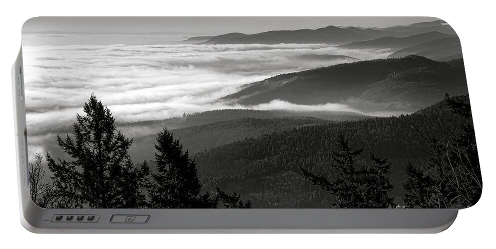 Alsace Portable Battery Charger featuring the photograph Alsace Mountains by Olivier Le Queinec