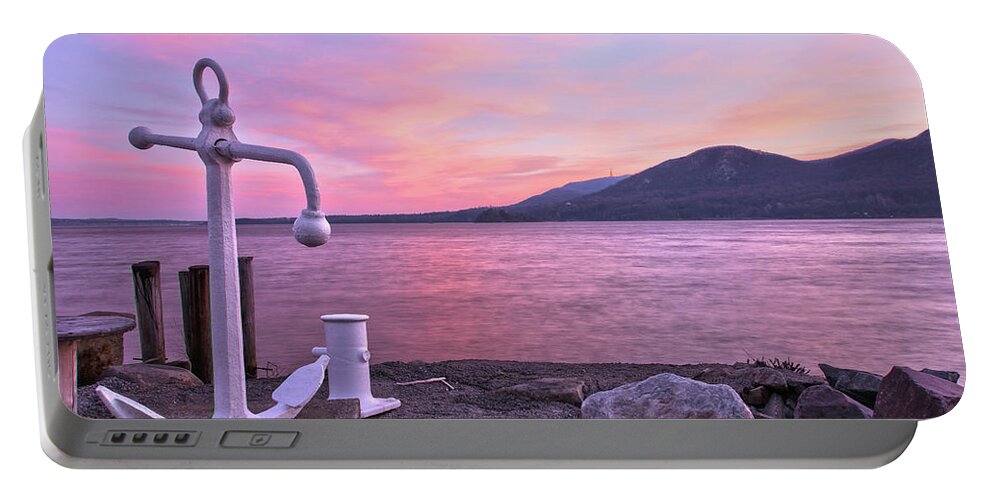  Donuhue Memorial Park Portable Battery Charger featuring the photograph Anchors Aweigh by Angelo Marcialis
