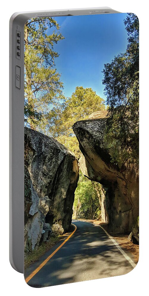 Nature Portable Battery Charger featuring the photograph Arch Rock Entrance by Portia Olaughlin