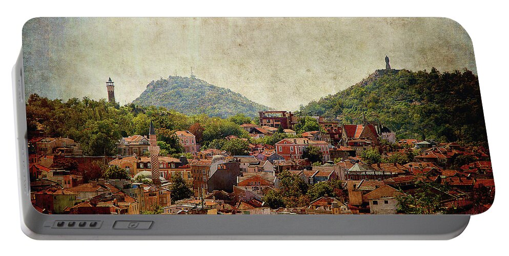 Plovdiv Portable Battery Charger featuring the photograph at Bird Sight by Milena Ilieva