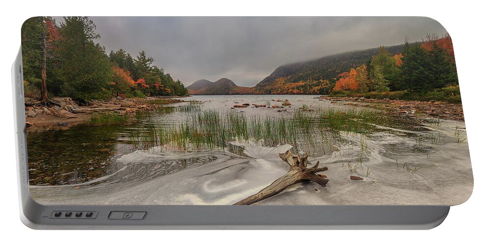 Maine Portable Battery Charger featuring the photograph Autumn In Maine 2 by Robert Fawcett