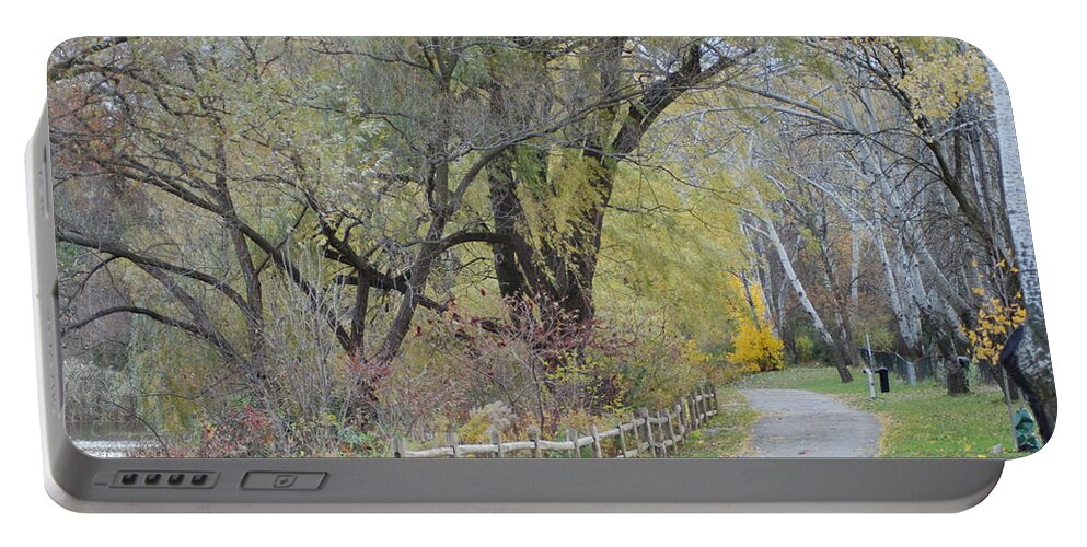  Portable Battery Charger featuring the photograph Autumn Transition 166 by Ee Photography