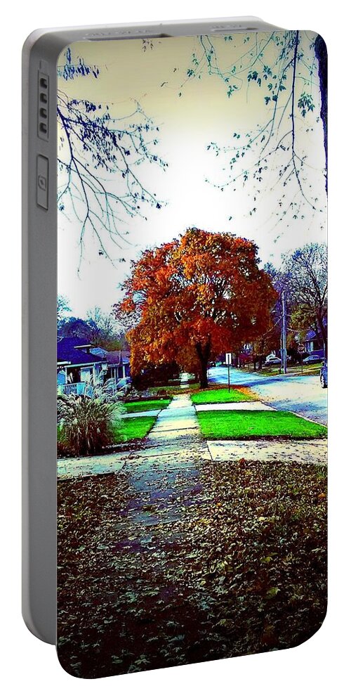 Nature Portable Battery Charger featuring the photograph Autumn Wonder by Frank J Casella