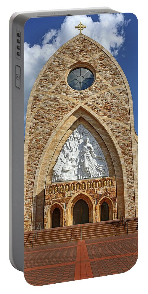 Ave Maria Portable Battery Charger featuring the photograph Ave Maria Cathedral by Kathi Mirto