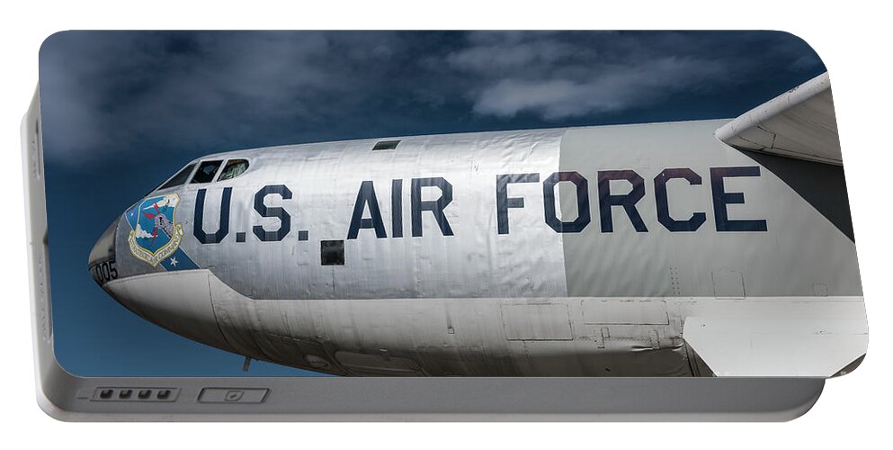 Jon Burch Portable Battery Charger featuring the photograph B-52 Stratofortress by Jon Burch Photography