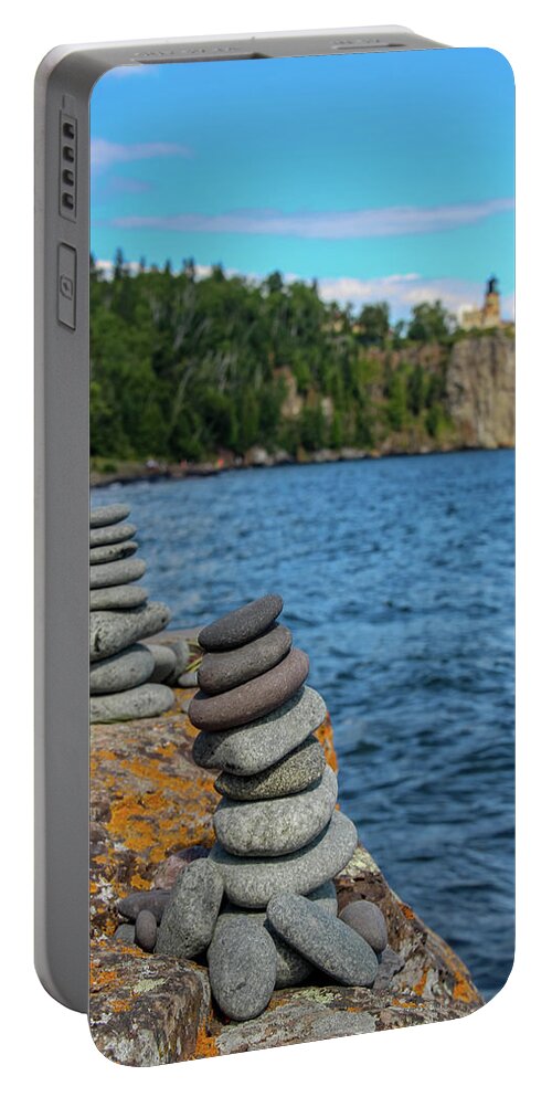 Nature Portable Battery Charger featuring the photograph Balanced Life by Laura Smith