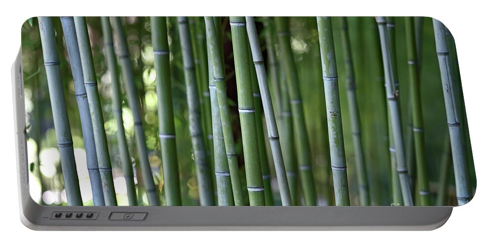Bamboo Portable Battery Charger featuring the photograph Bamboo grove by George Atsametakis