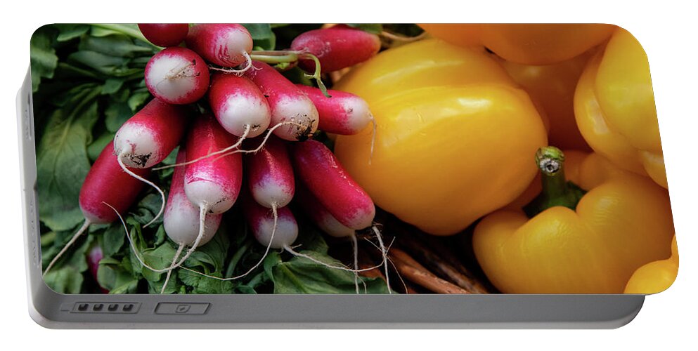 Vegan Portable Battery Charger featuring the photograph Beet, vegetable full of nutrition for a healthy lifestyle by Michalakis Ppalis